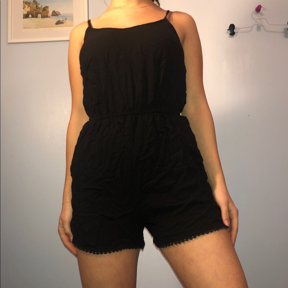 Romper with cute fringe